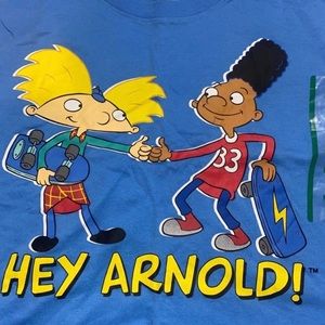 New Hey Armold cropped  t shirt Sz X Large